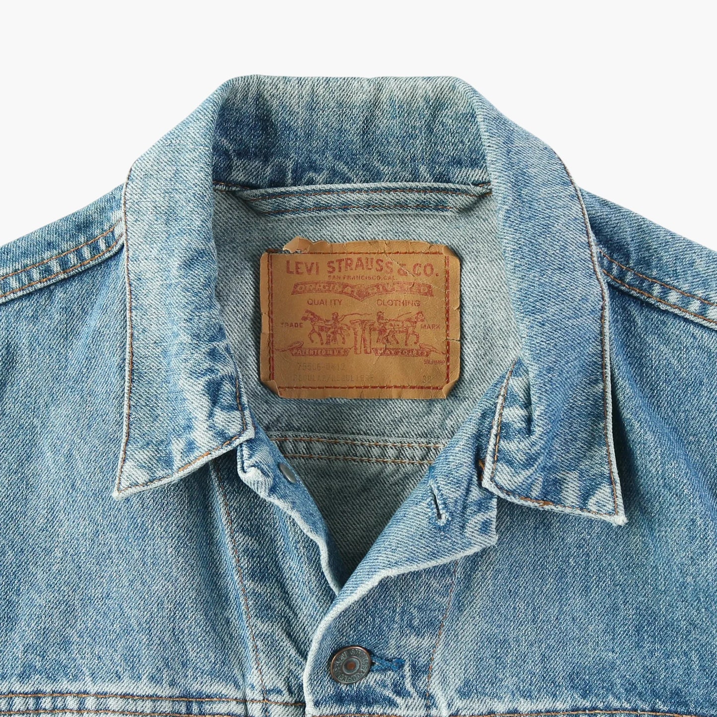 Vintage Denim Trucker Jacket