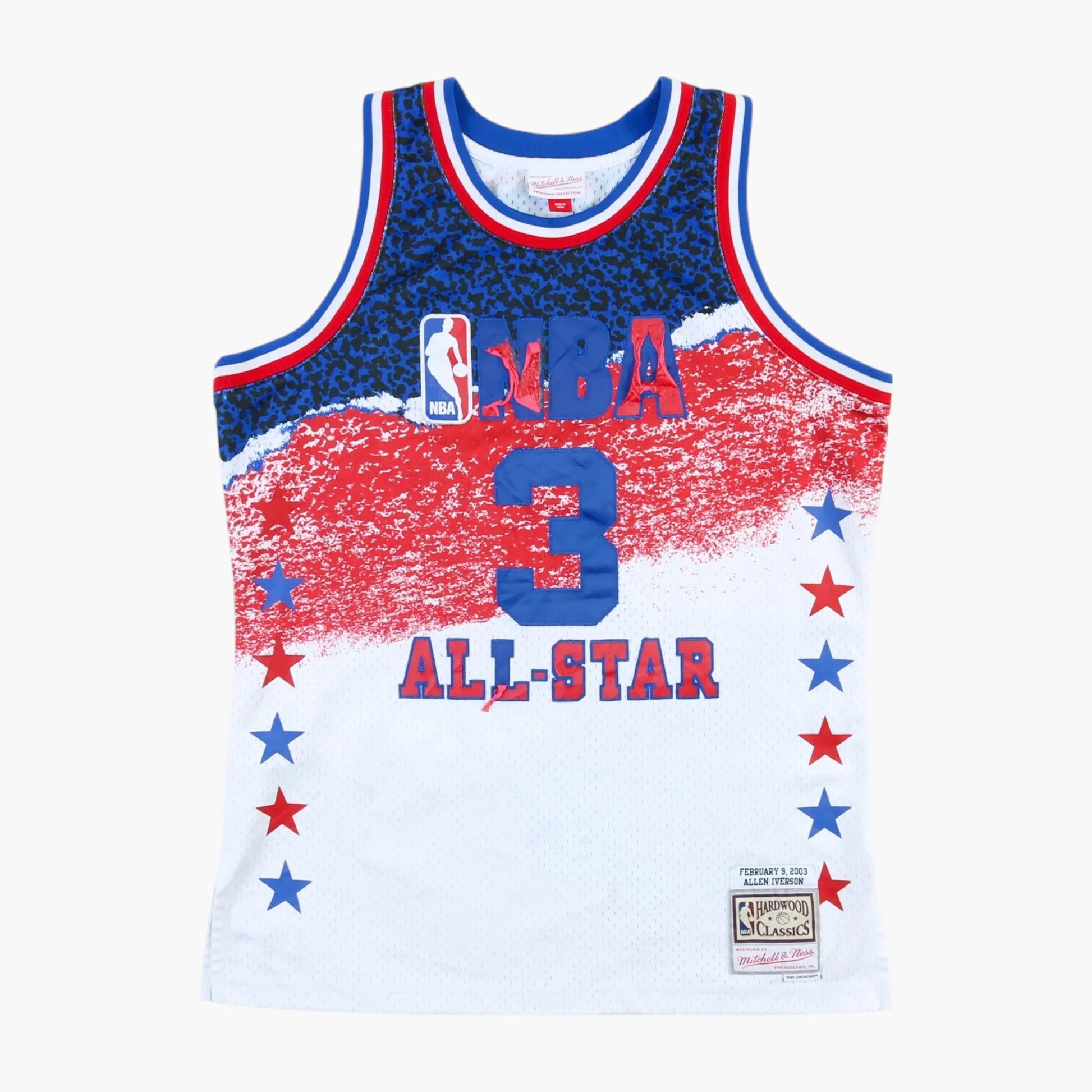 Iverson Game Worn All Star Jersey 1996-97 Allen Iverson Game-Worn