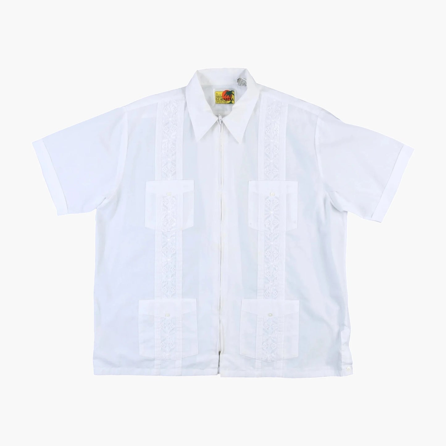 Vintage Cuban Guayabera Shirt