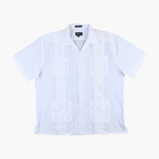 Vintage Cuban Guayabera Shirt