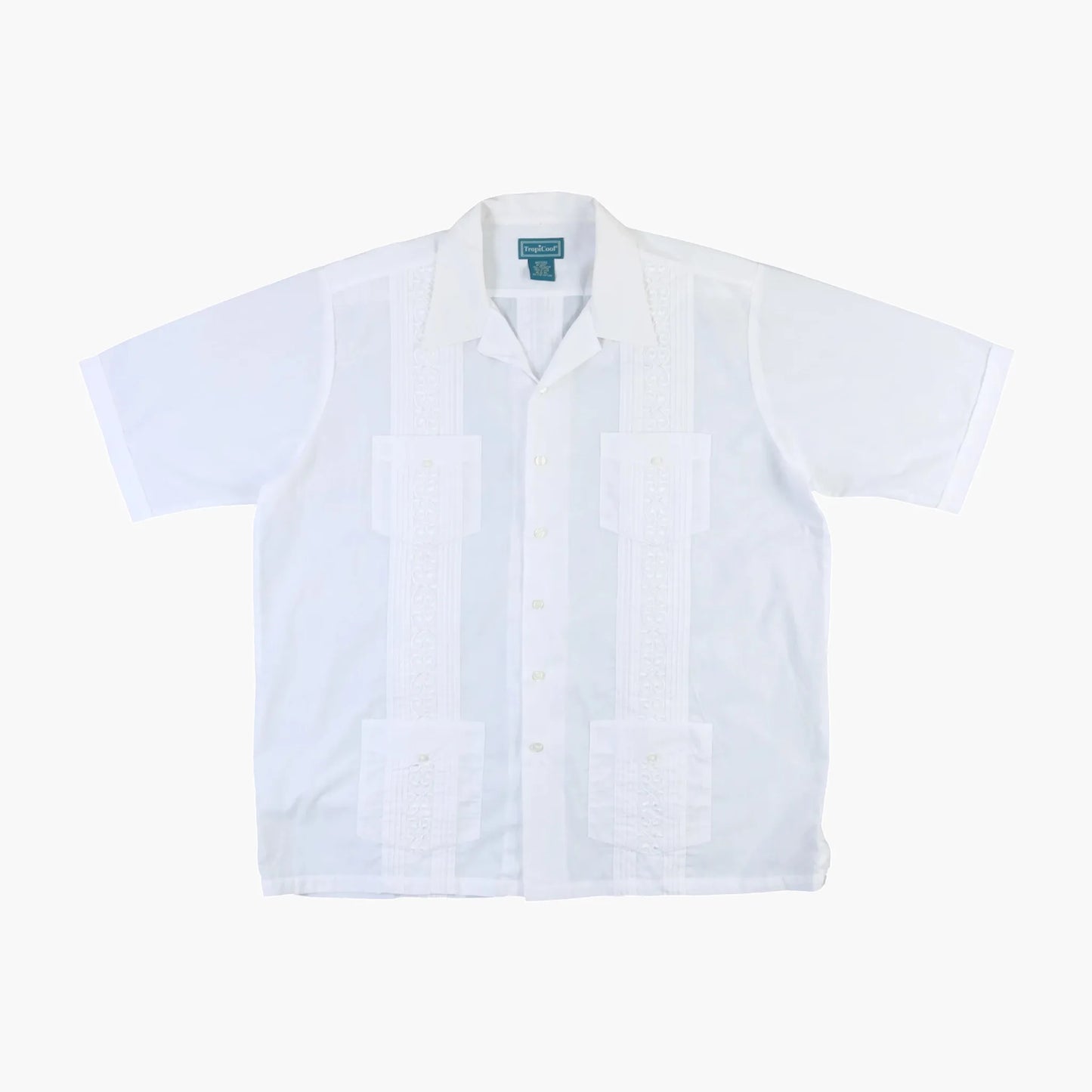 Vintage Cuban Guayabera Shirt