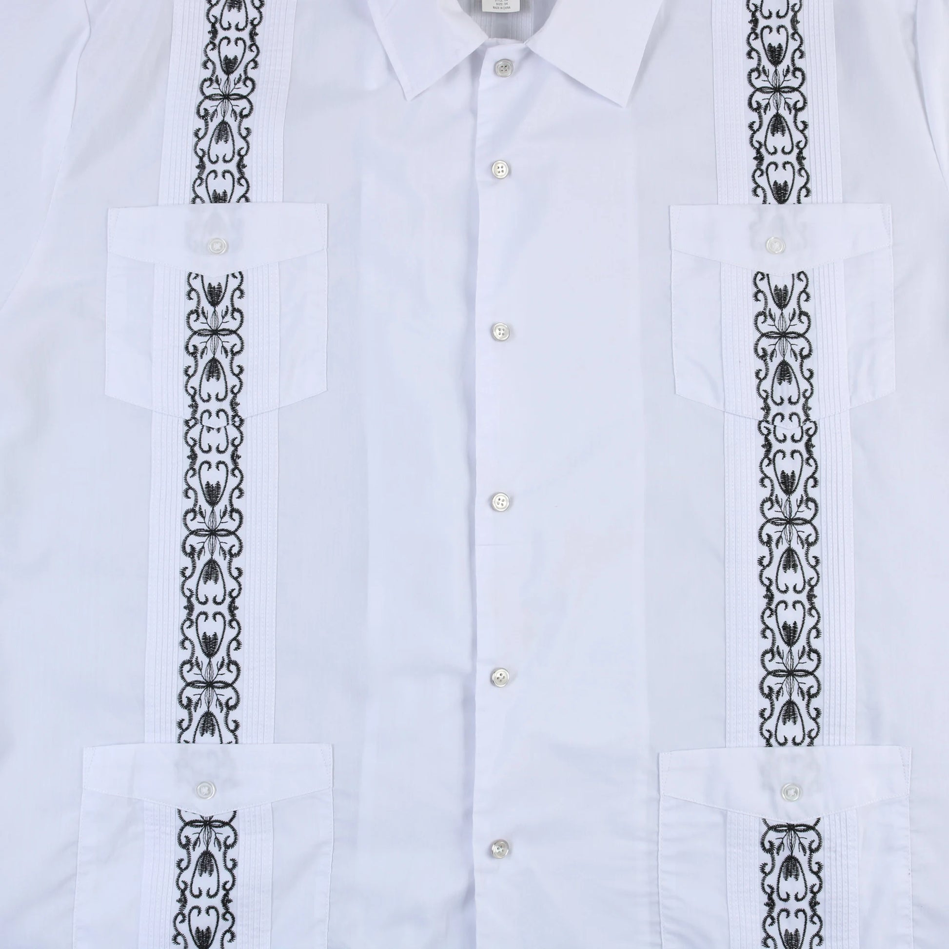 Vintage Cuban Guayabera Shirt