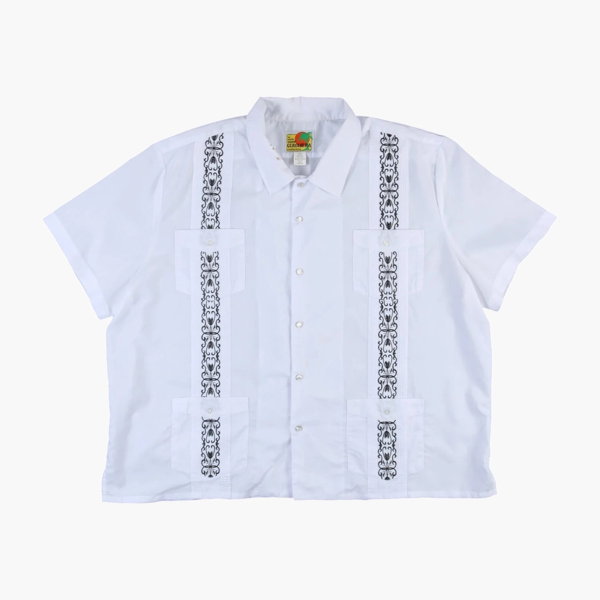 Vintage Cuban Guayabera Shirt