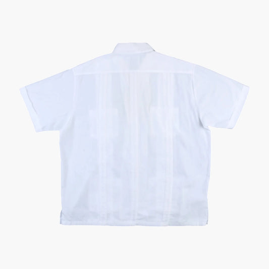 Vintage Cuban Guayabera Shirt