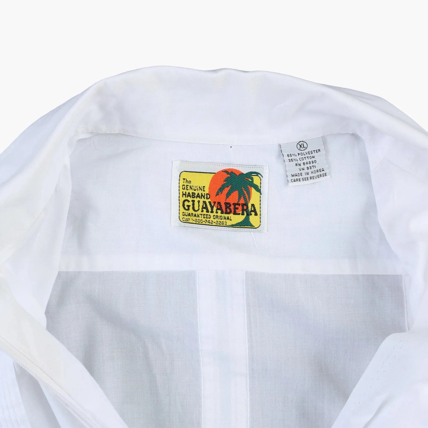 Vintage Cuban Guayabera Shirt