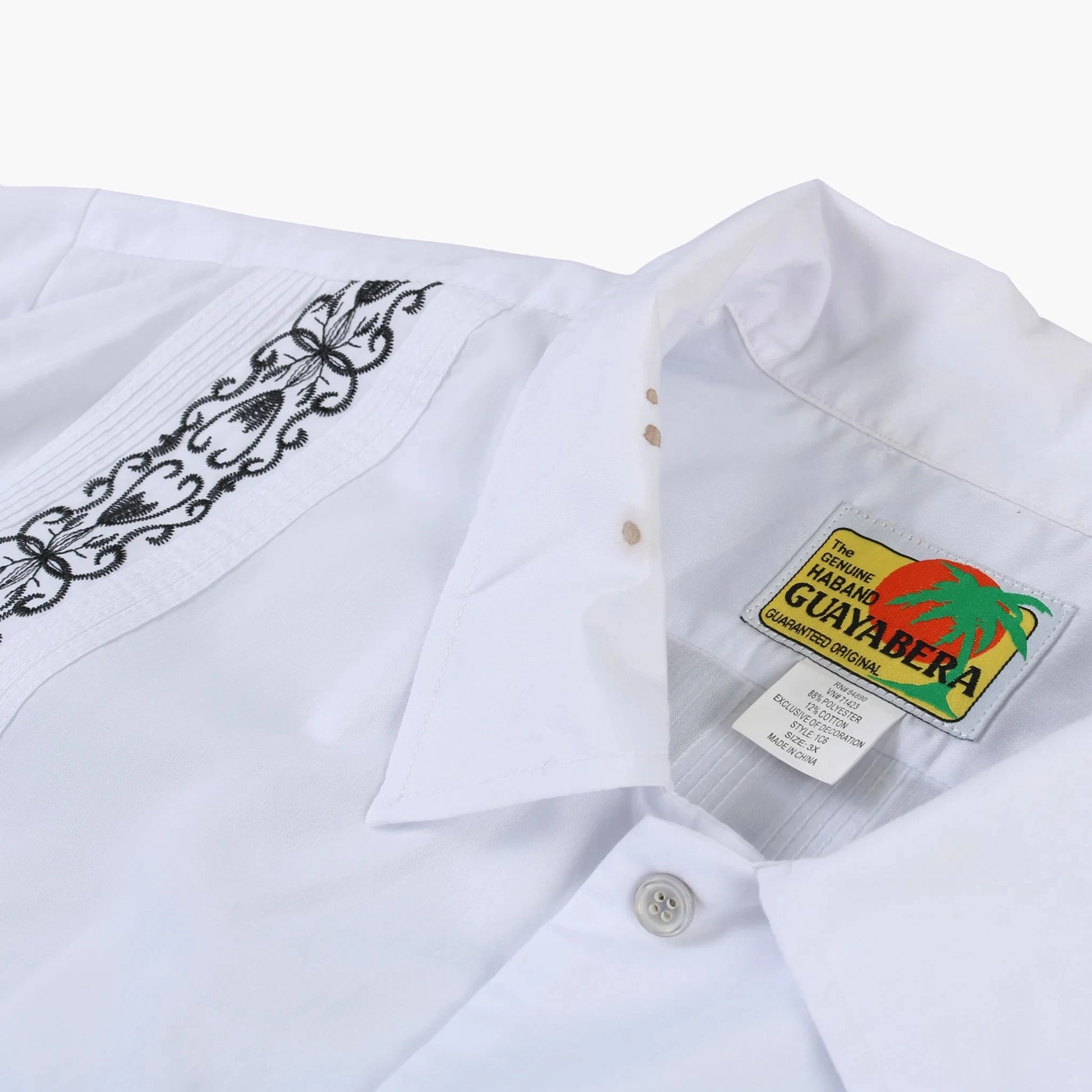 Vintage Cuban Guayabera Shirt