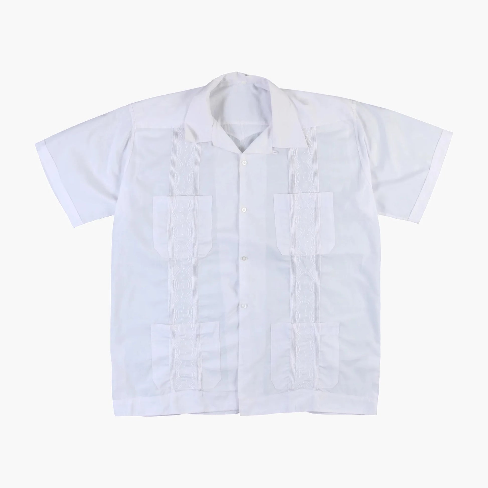 Vintage Cuban Guayabera Shirt