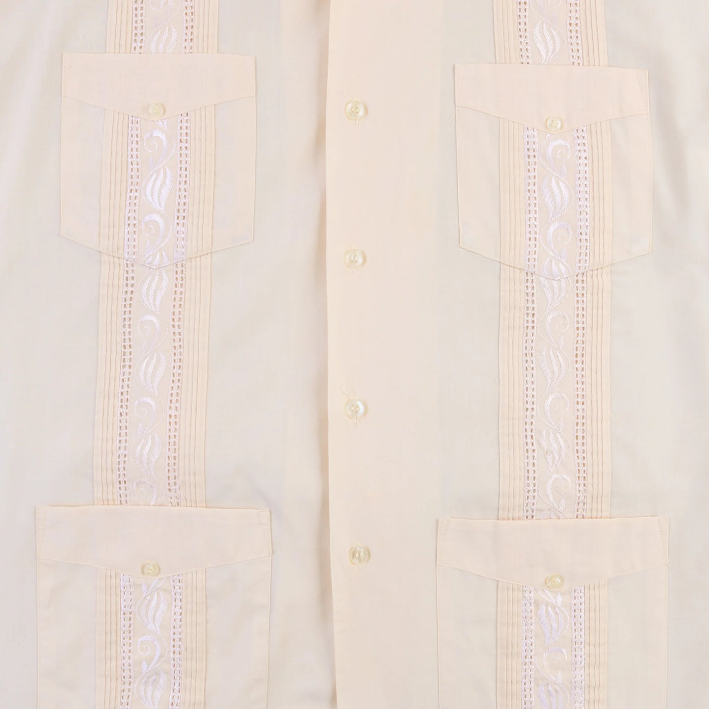 Vintage Cuban Guayabera Shirt