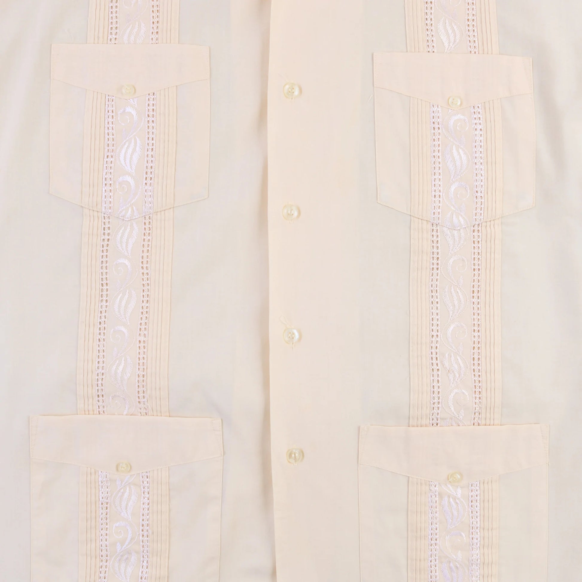 Vintage Cuban Guayabera Shirt