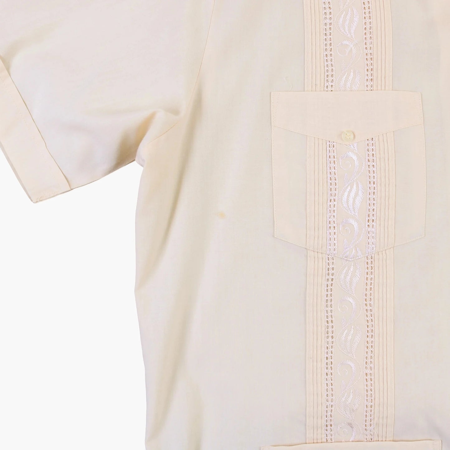Vintage Cuban Guayabera Shirt