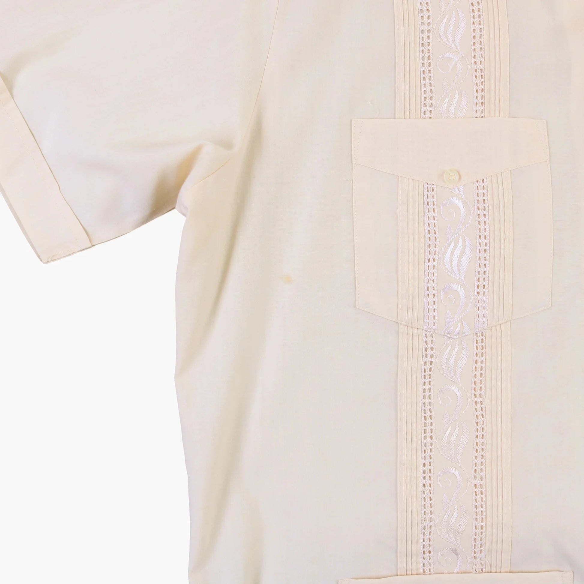 Vintage Cuban Guayabera Shirt
