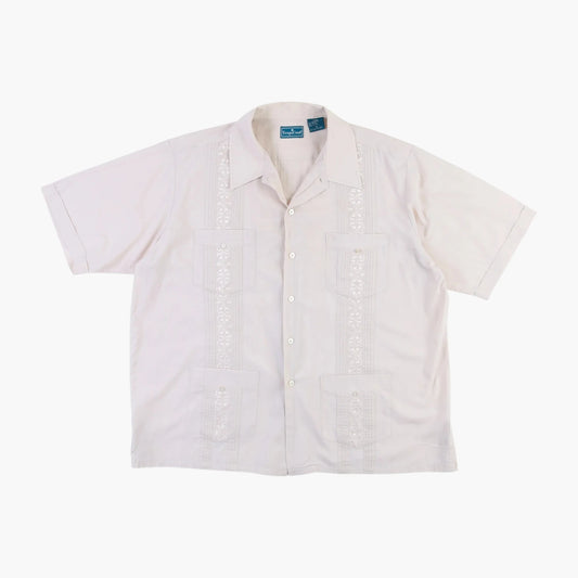 Vintage Cuban Guayabera Shirt