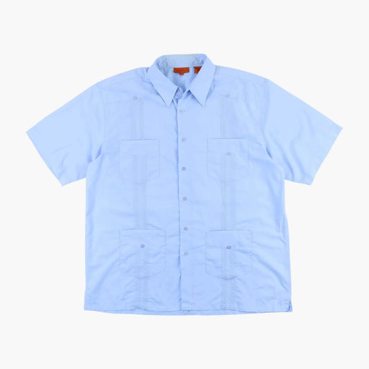 Vintage Cuban Guayabera Shirt