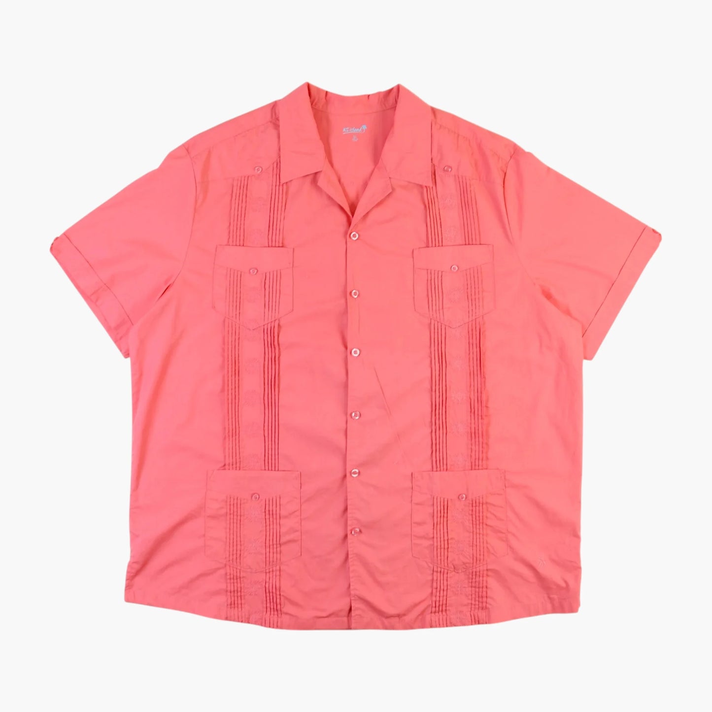 Vintage Cuban Guayabera Shirt