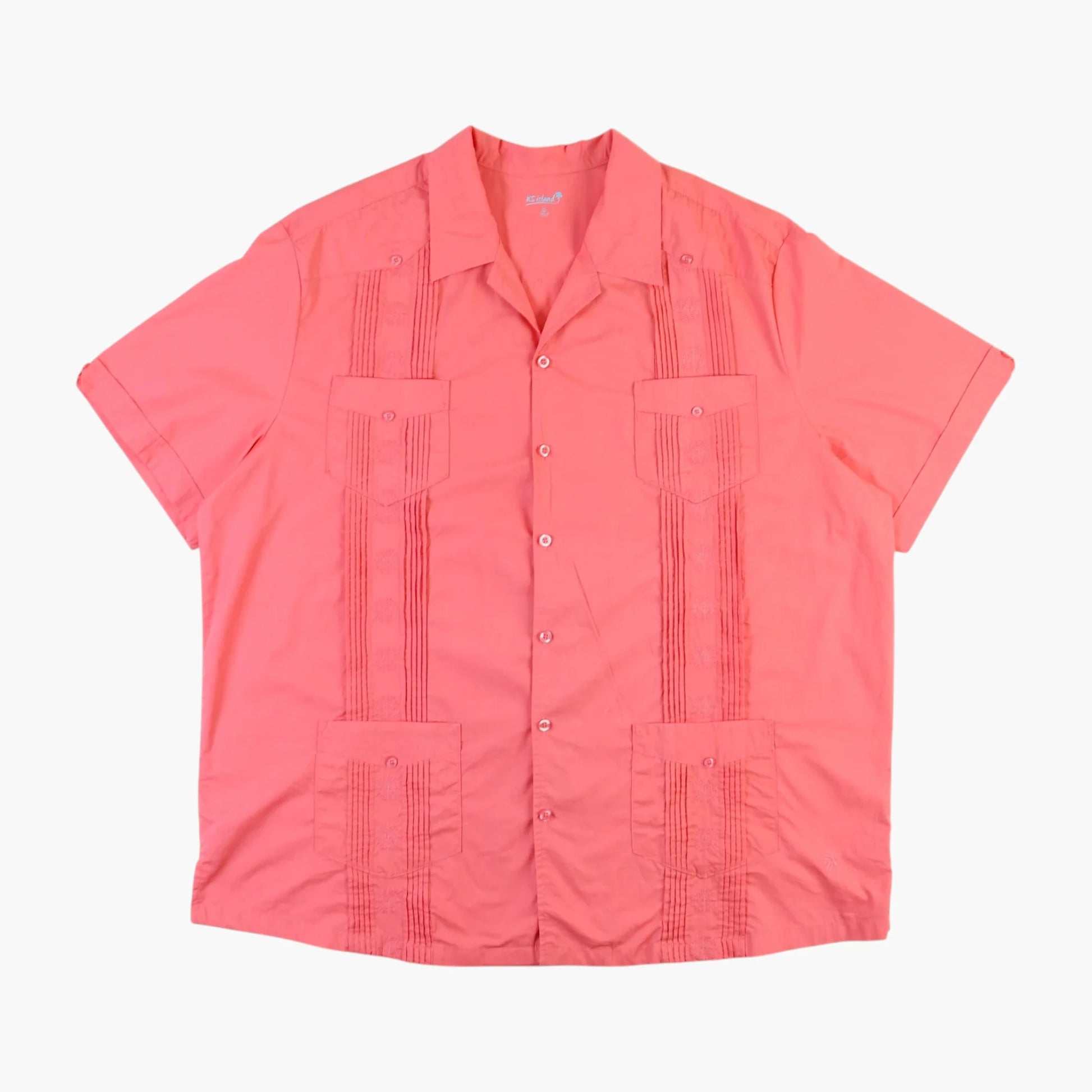 Vintage Cuban Guayabera Shirt