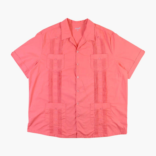 Vintage Cuban Guayabera Shirt