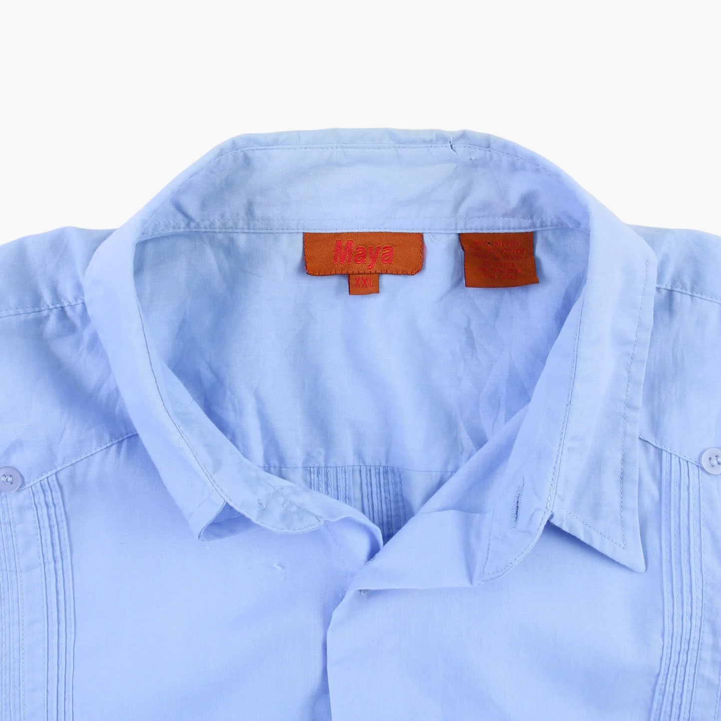 Vintage Cuban Guayabera Shirt