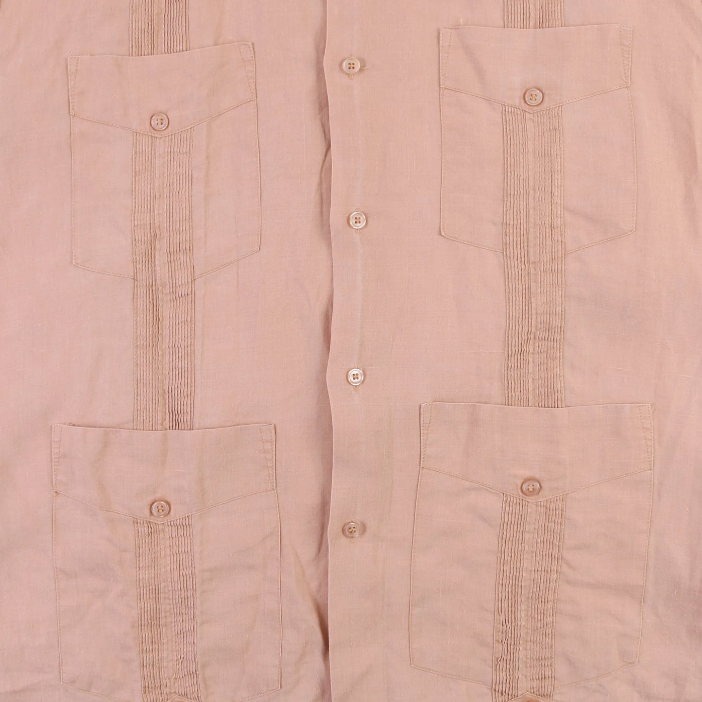 Vintage Cuban Guayabera Shirt