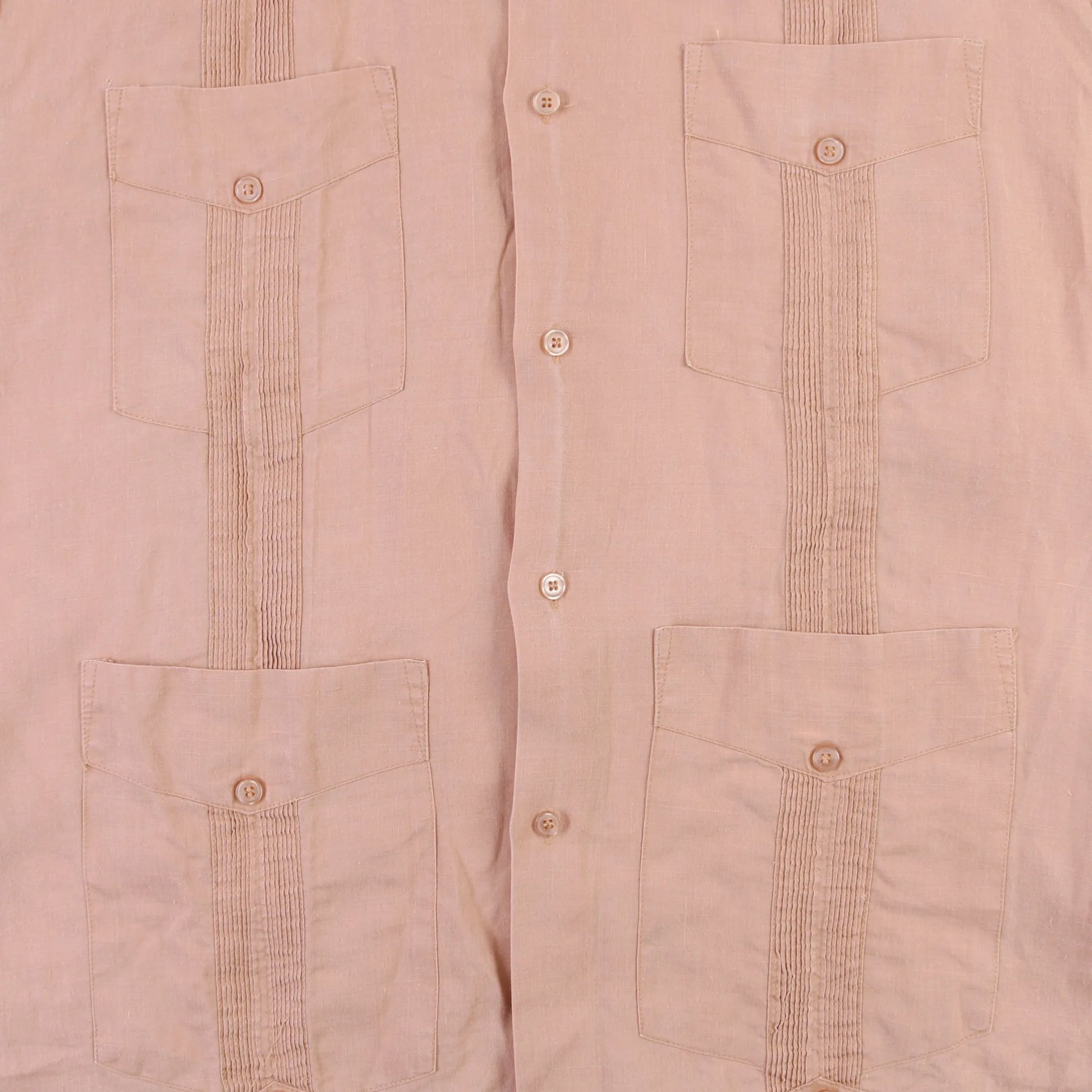 Vintage Cuban Guayabera Shirt