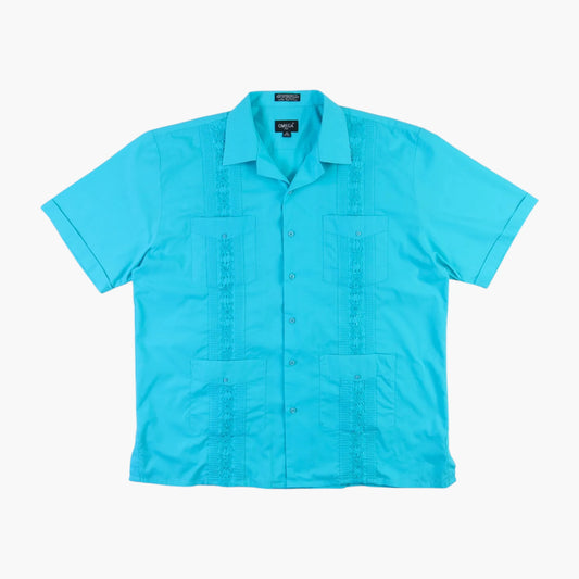 Vintage Cuban Guayabera Shirt