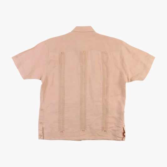 Vintage Cuban Guayabera Shirt