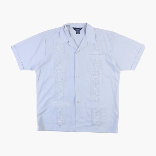 Vintage Cuban Guayabera Shirt