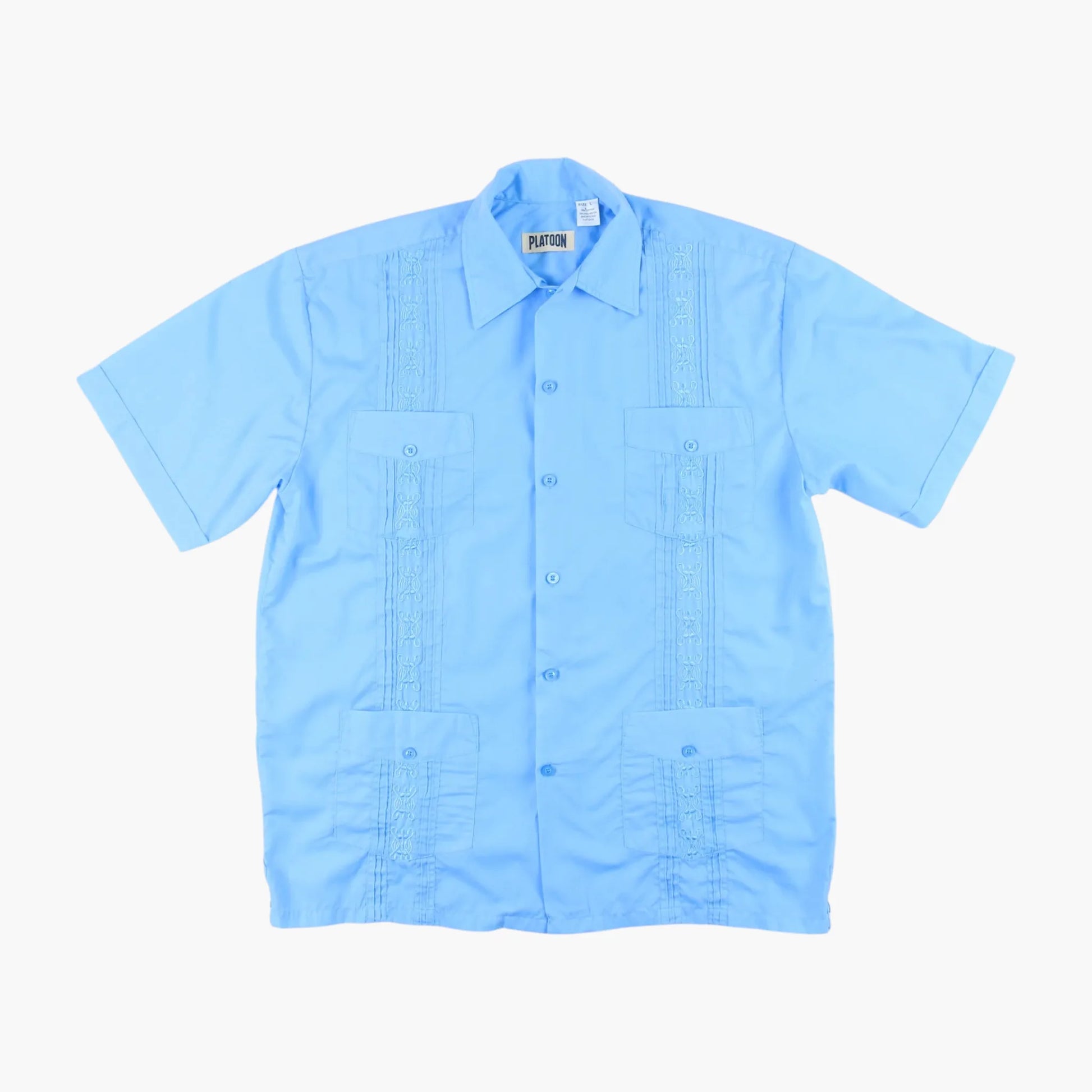 Vintage Cuban Guayabera Shirt