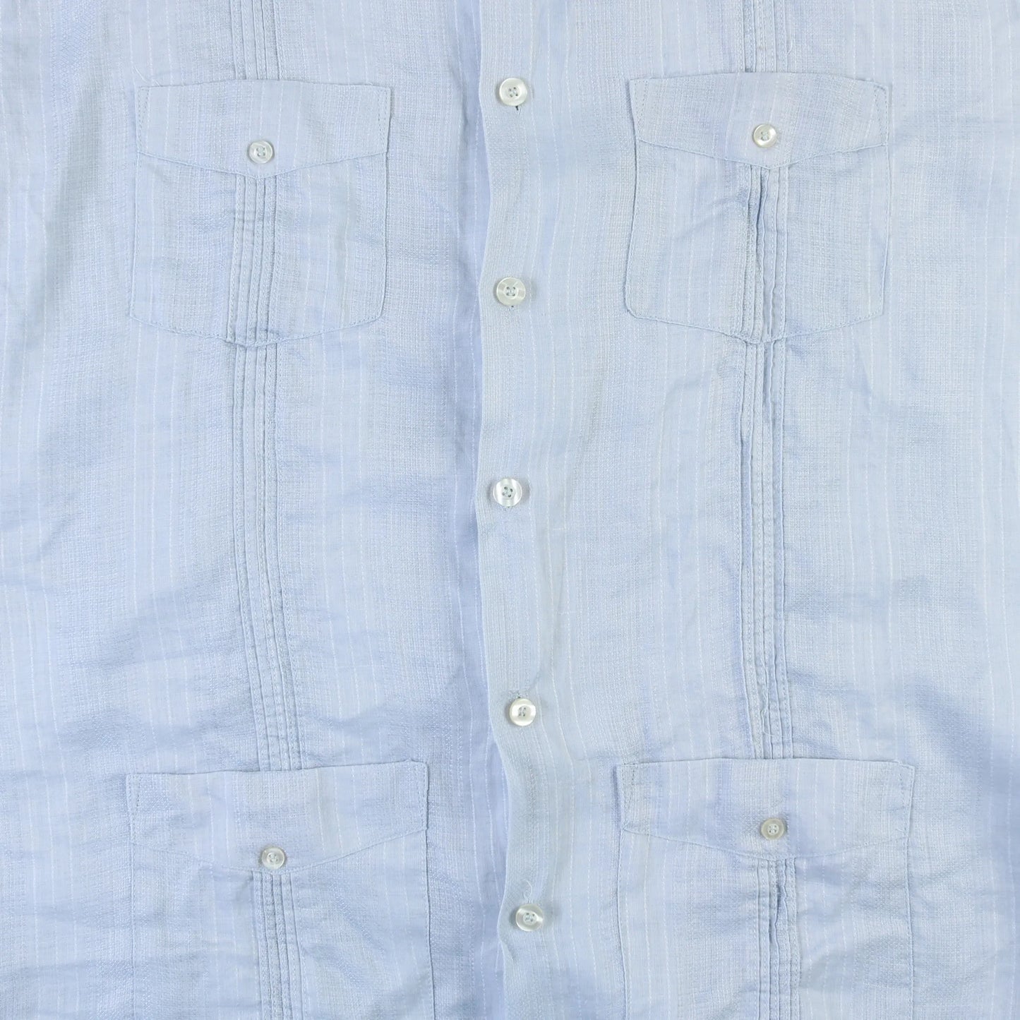 Vintage Cuban Guayabera Shirt