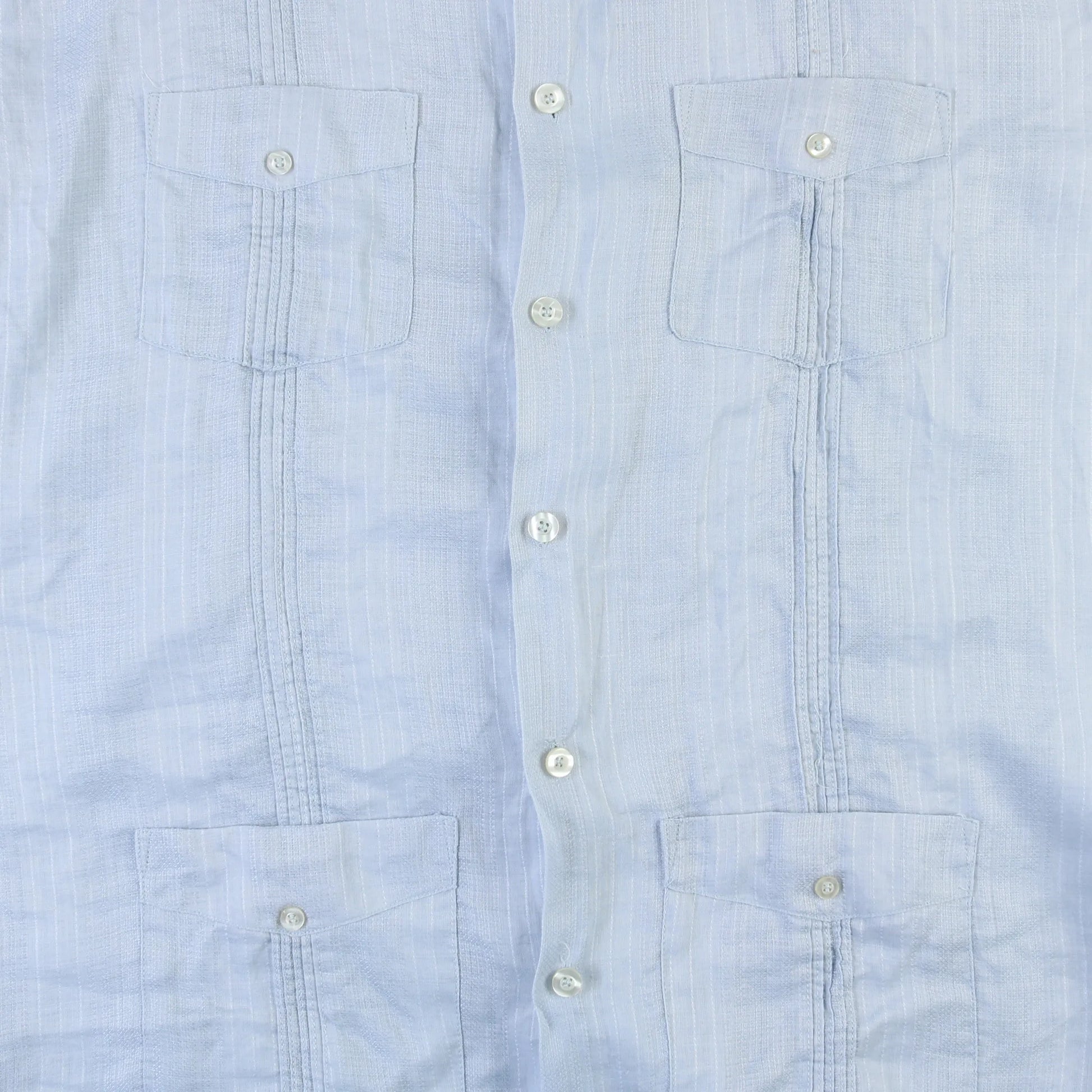 Vintage Cuban Guayabera Shirt