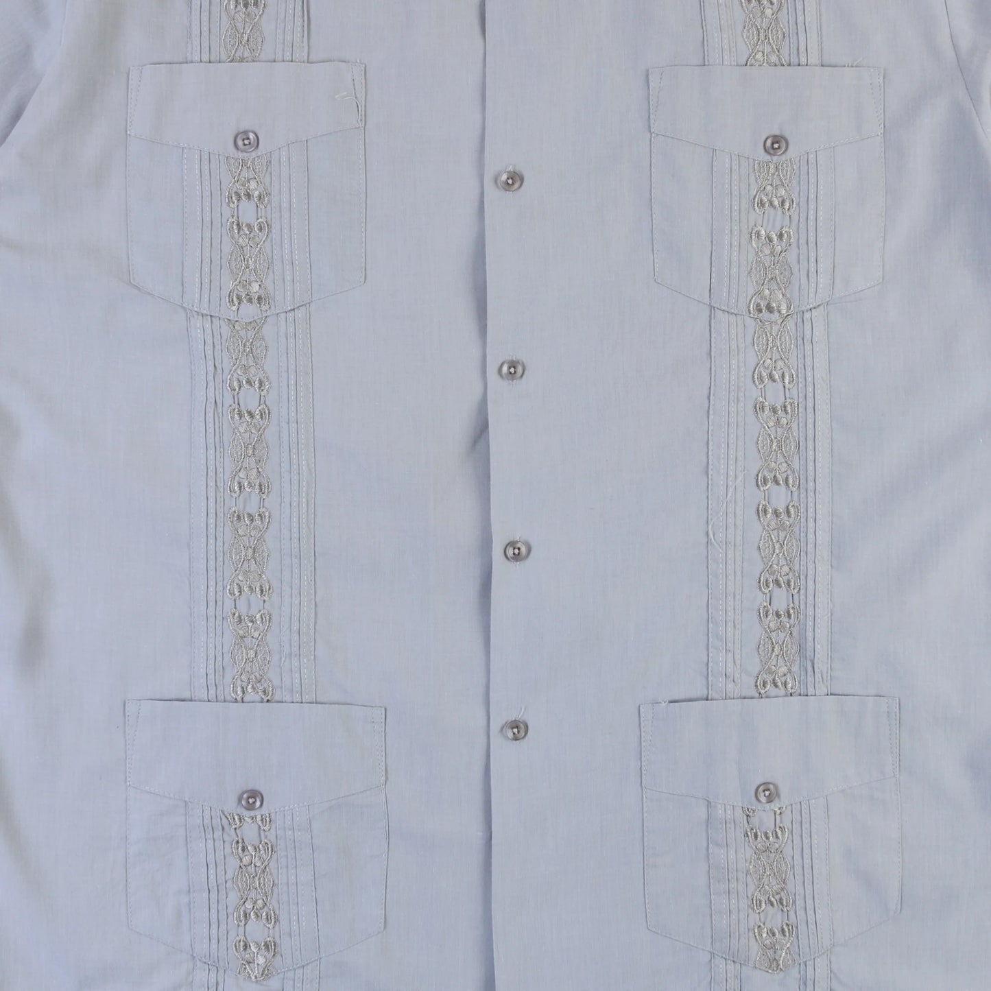 Vintage Cuban Guayabera Shirt