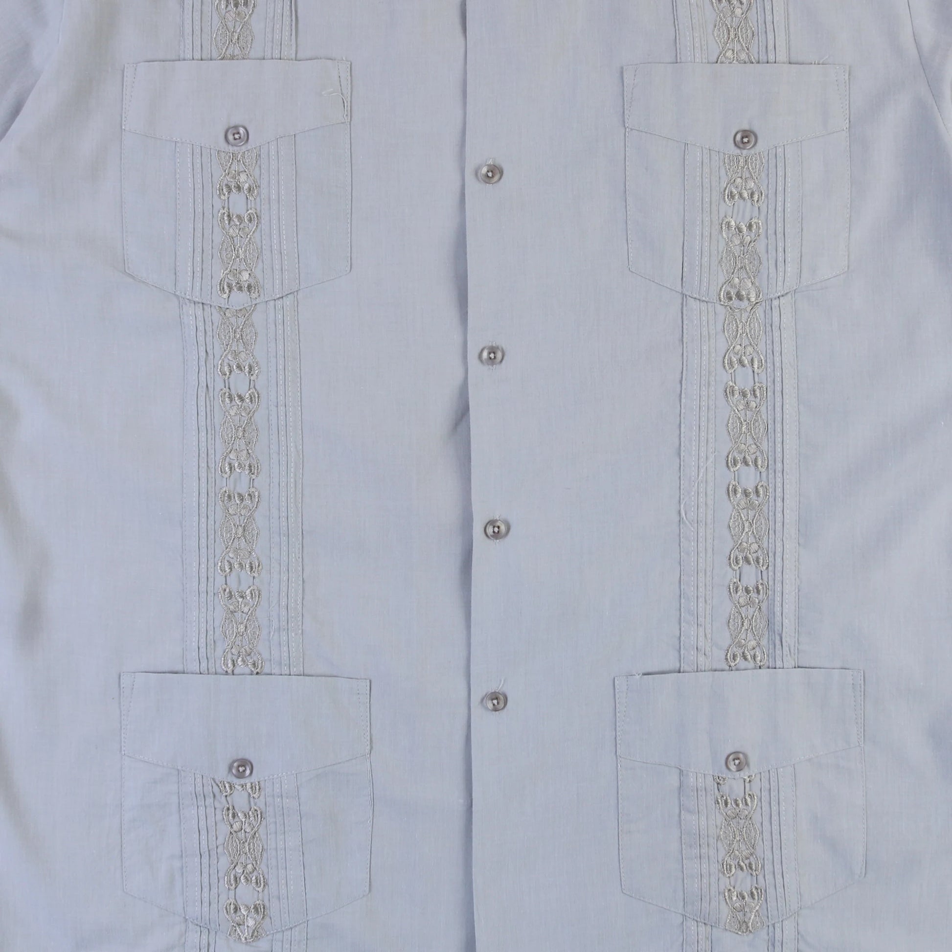 Vintage Cuban Guayabera Shirt