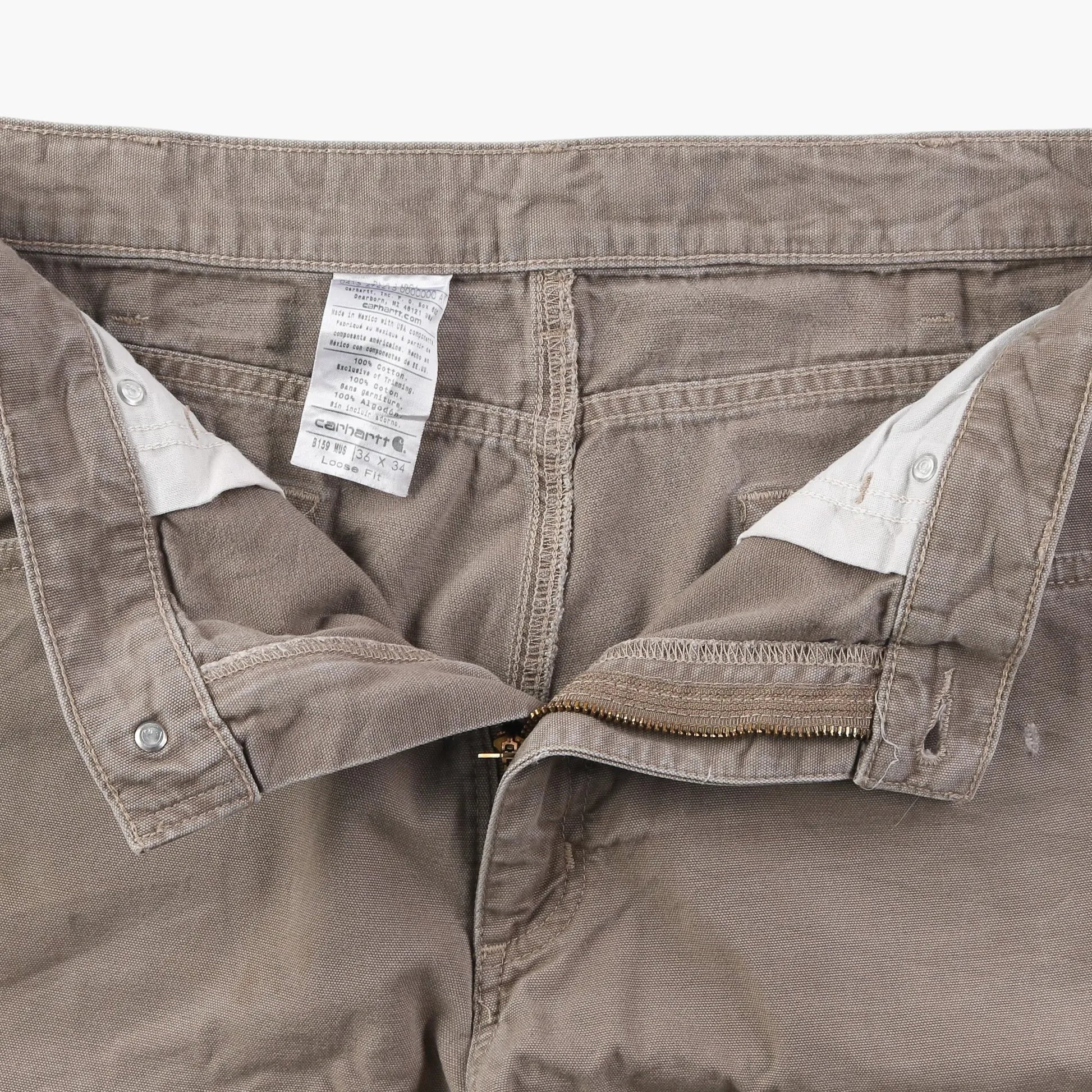 Carpenter Shorts - Brown - 36"