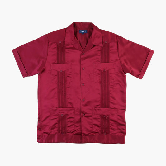 Vintage Cuban Guayabera Shirt