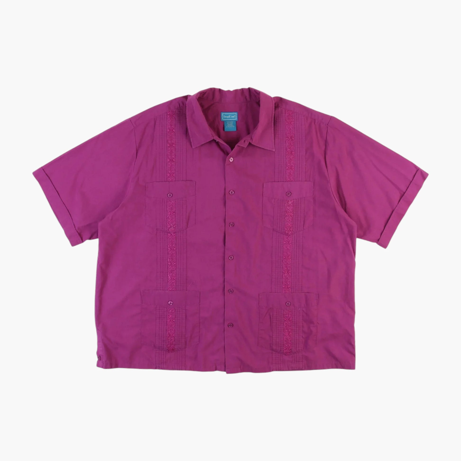 Vintage Cuban Guayabera Shirt