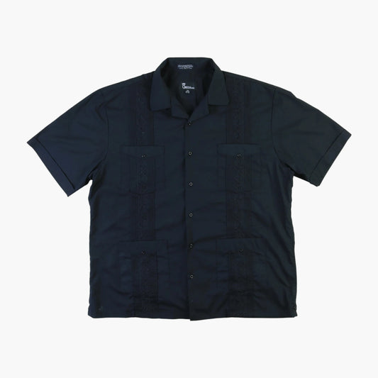 Vintage Cuban Guayabera Shirt
