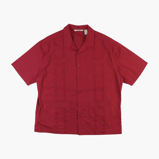 Vintage Cuban Guayabera Shirt