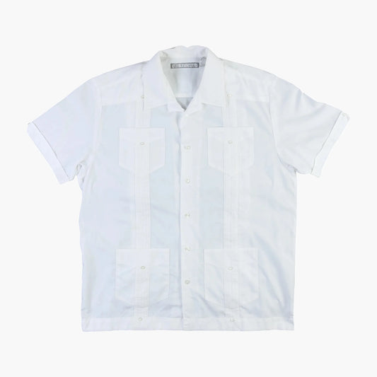 Vintage Cuban Guayabera Shirt