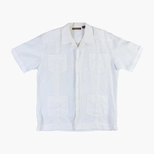 Vintage Cuban Guayabera Shirt