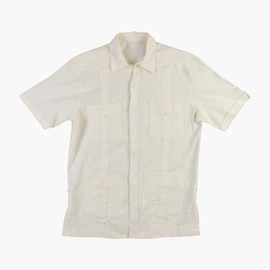 Vintage Cuban Guayabera Shirt