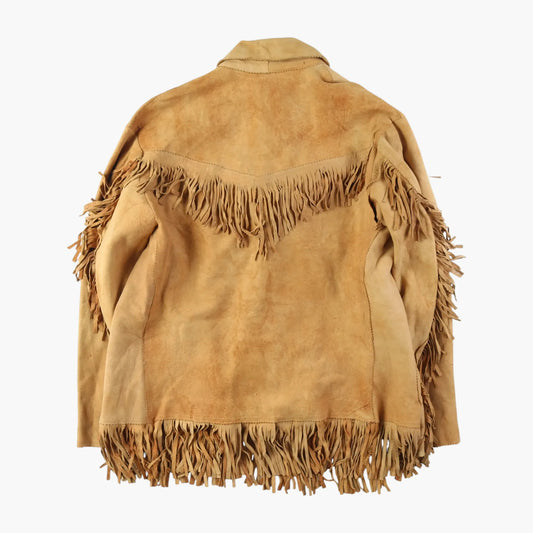 Suede Western Fringe Jacket