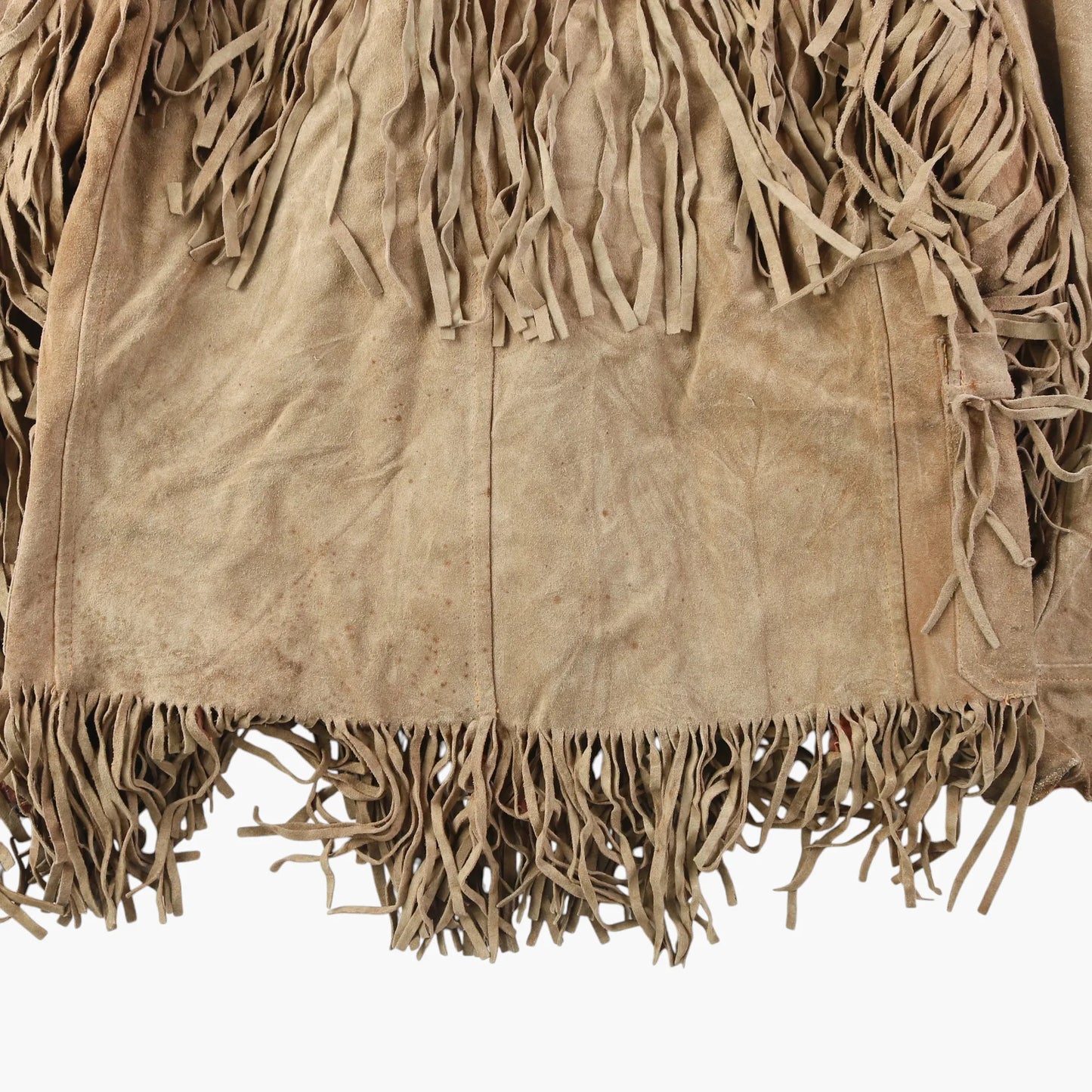 Suede Western Fringe Jacket