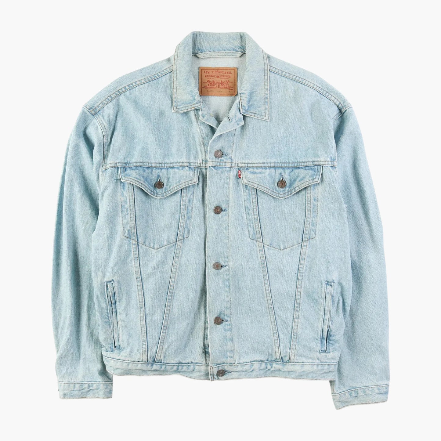 Vintage Denim Trucker Jacket