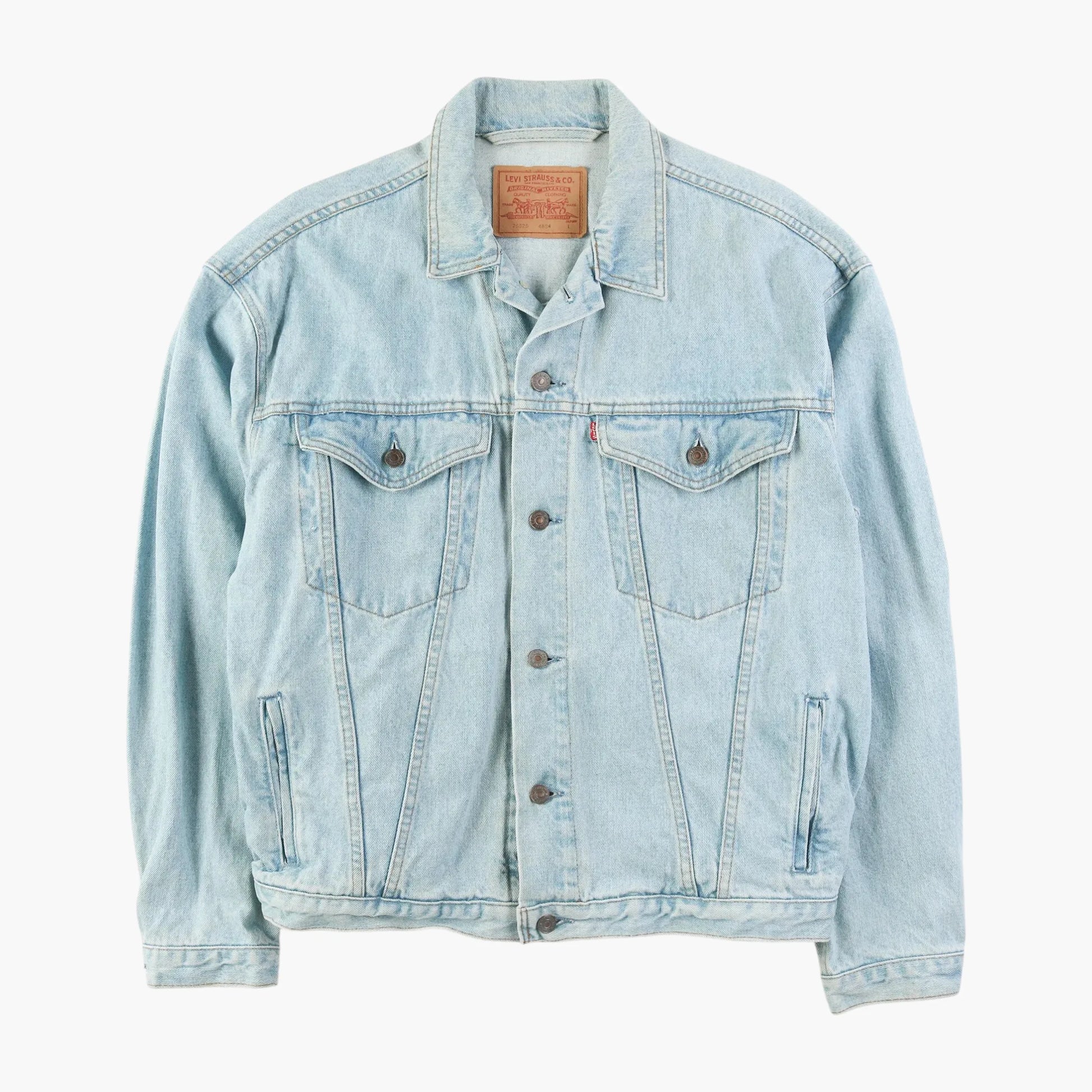 Vintage Denim Trucker Jacket