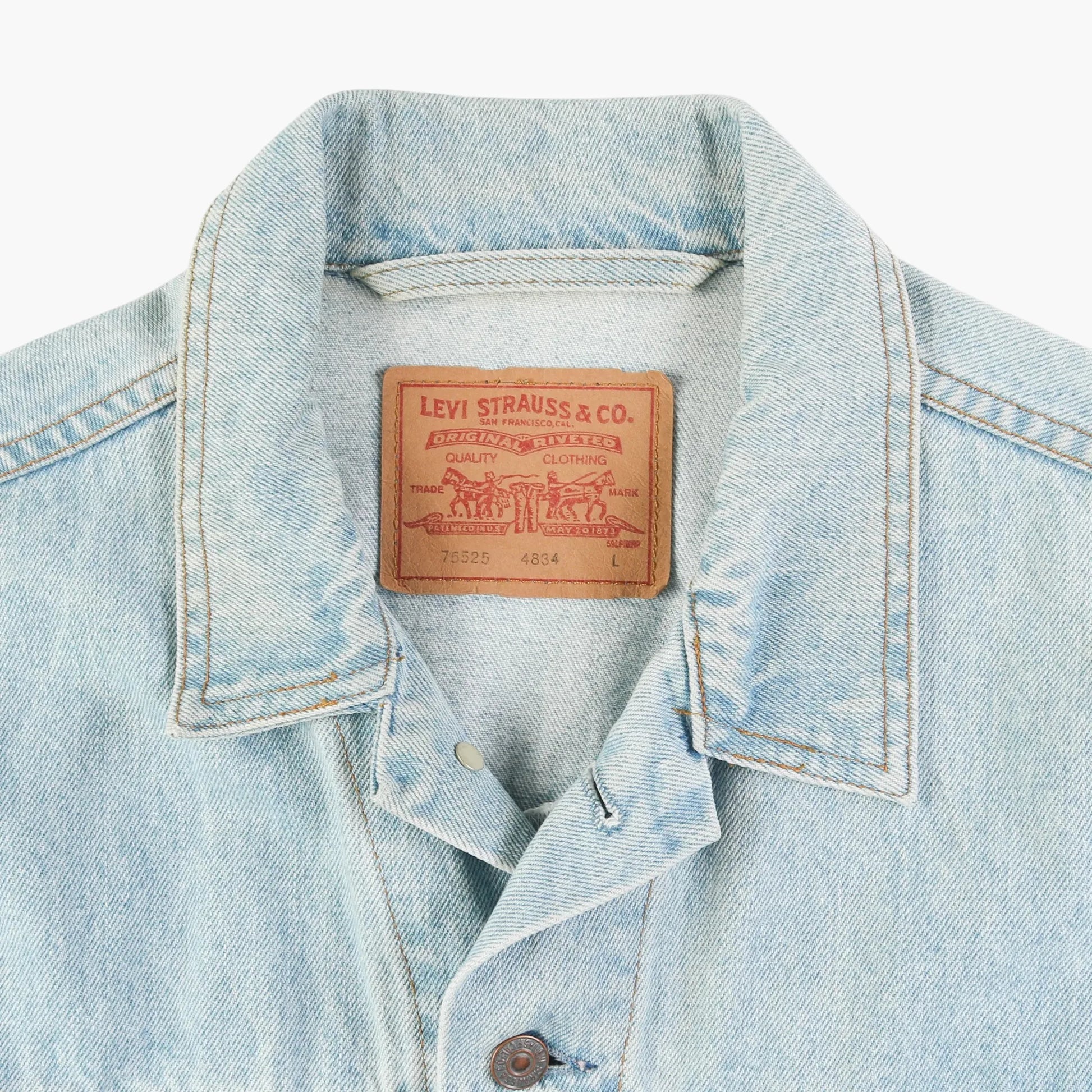 Vintage Denim Trucker Jacket