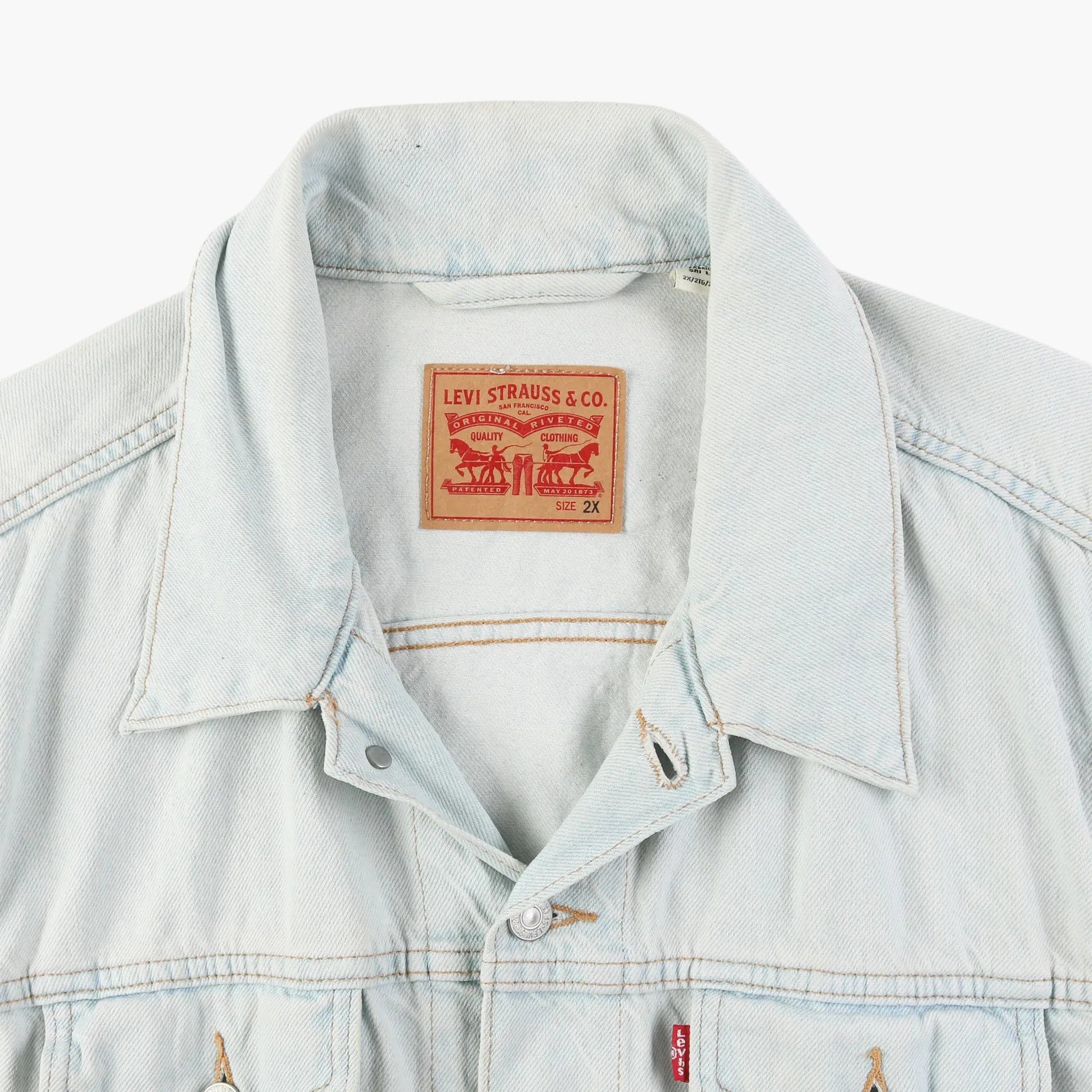 Vintage Denim Trucker Jacket