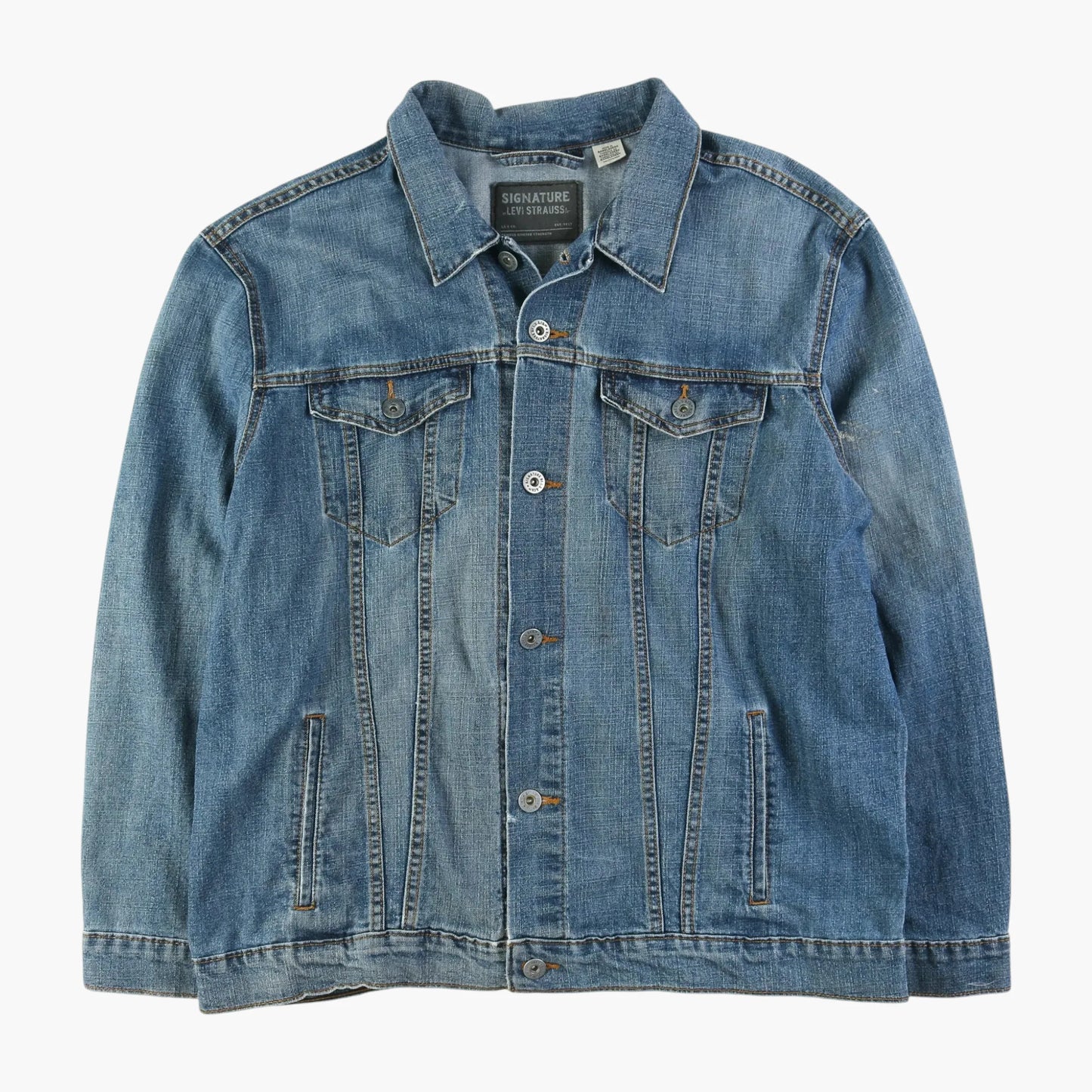Vintage Denim Trucker Jacket