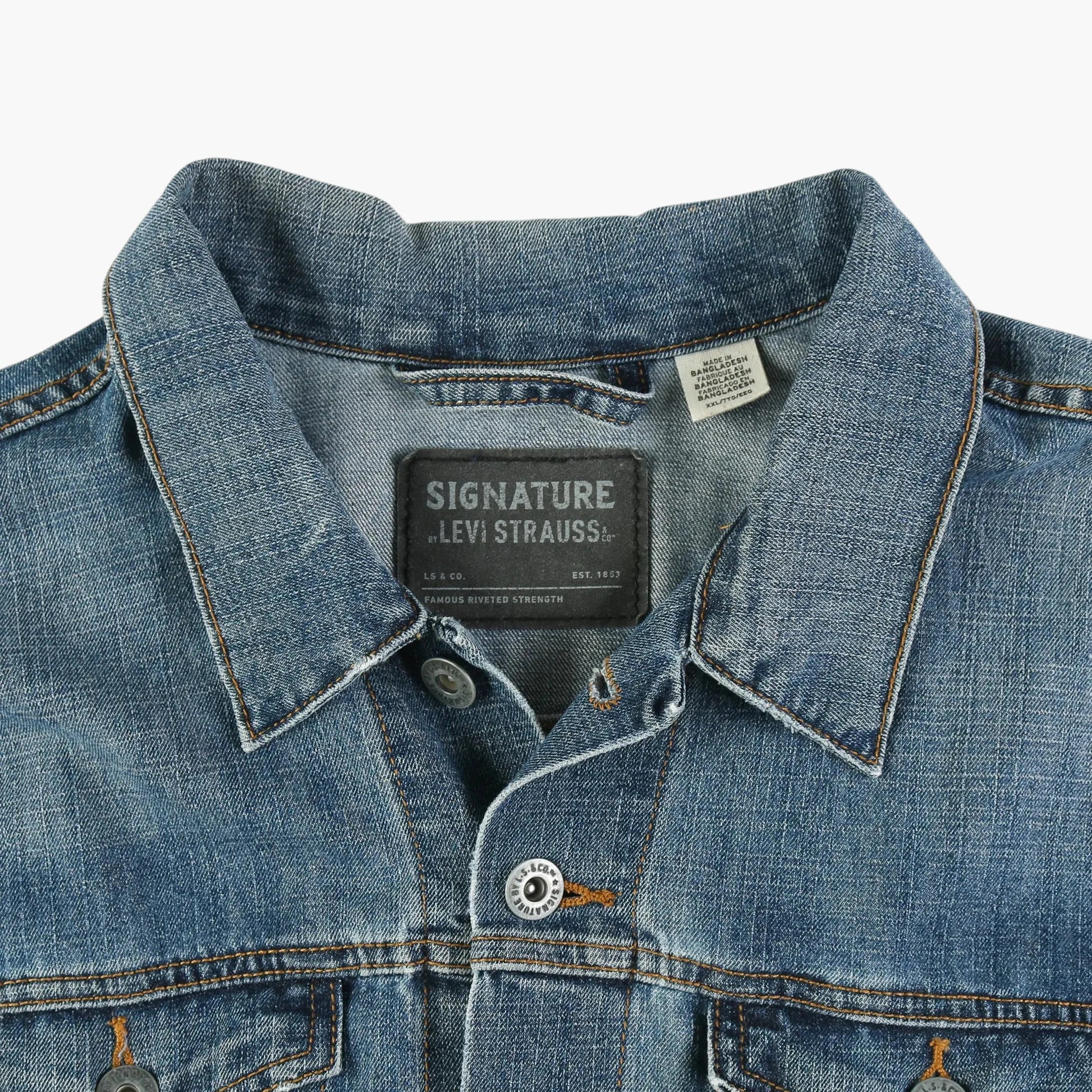 Vintage Denim Trucker Jacket