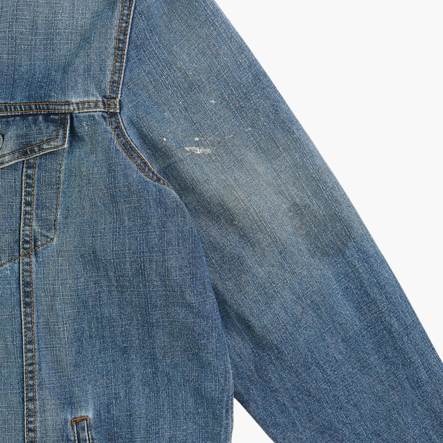 Vintage Denim Trucker Jacket