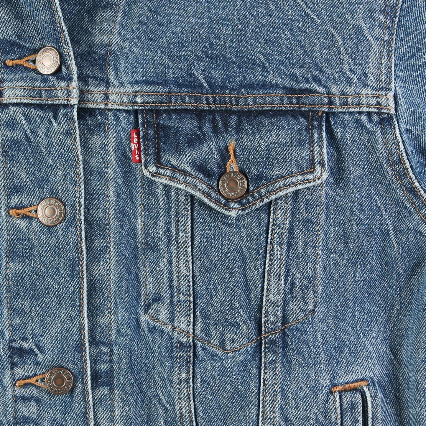 Vintage Denim Trucker Jacket