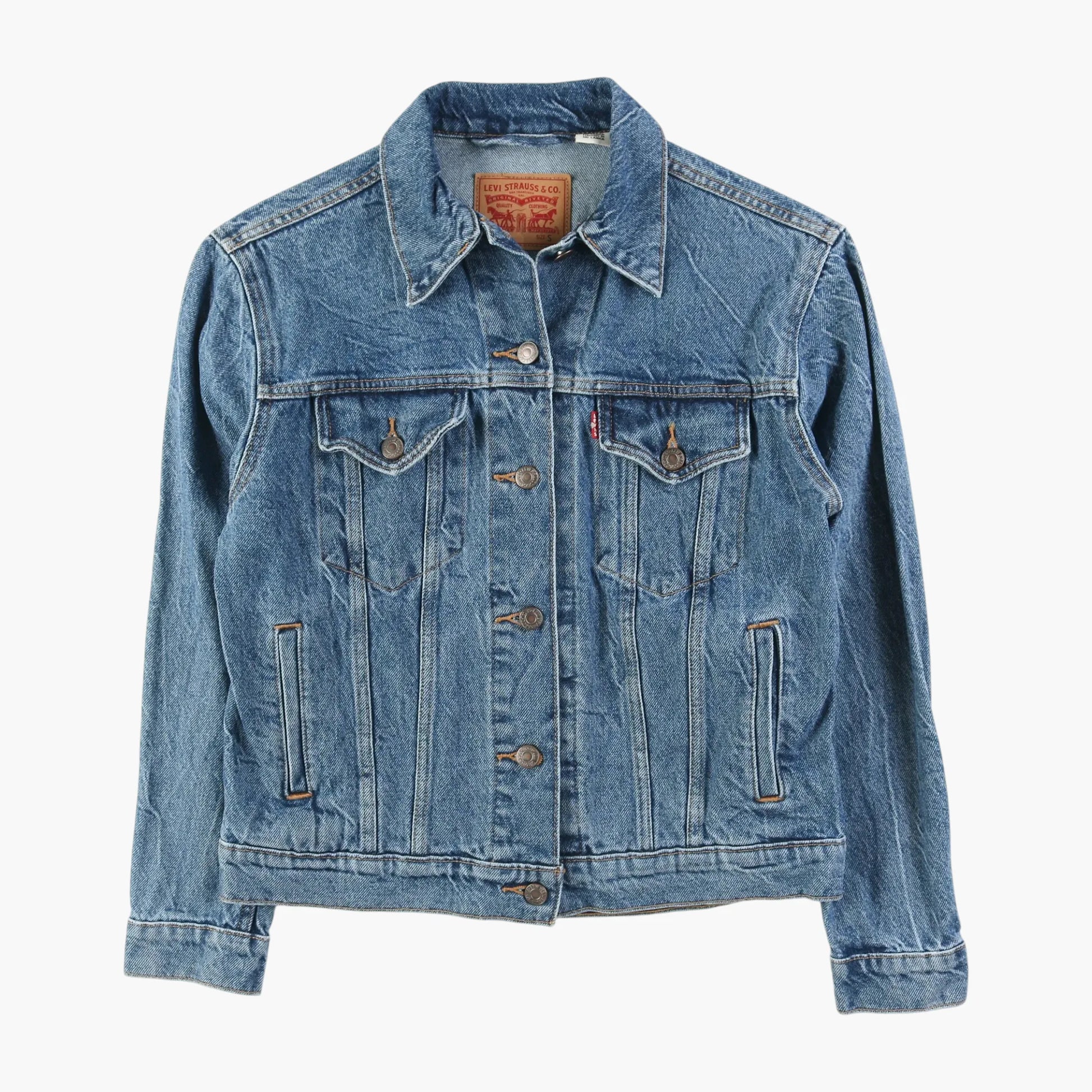 Vintage Denim Trucker Jacket